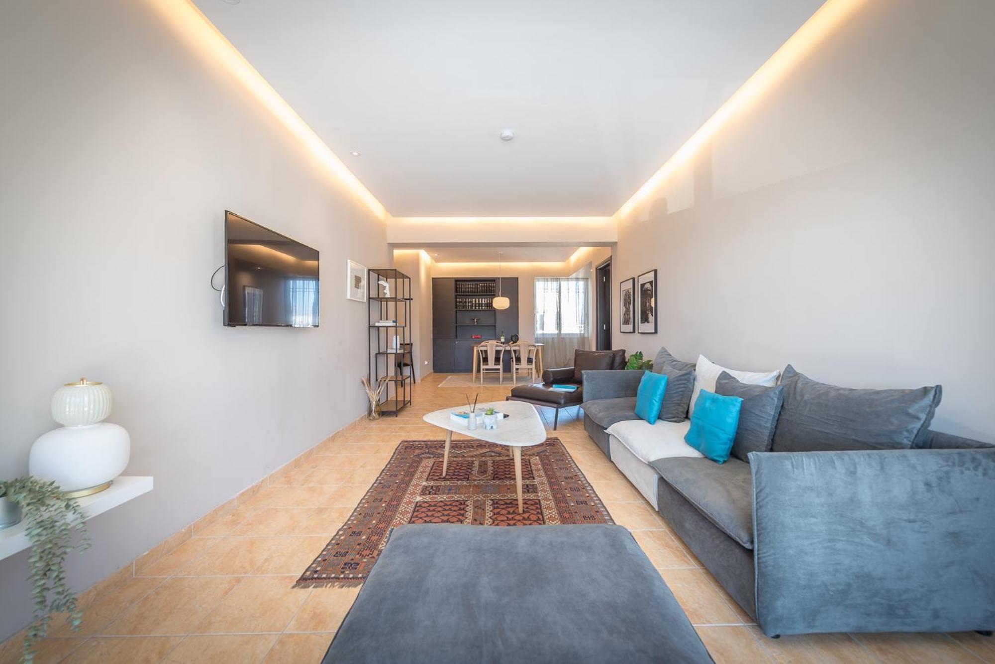 Artistic 2bdr Flat W Terrace & View In Centre Athens