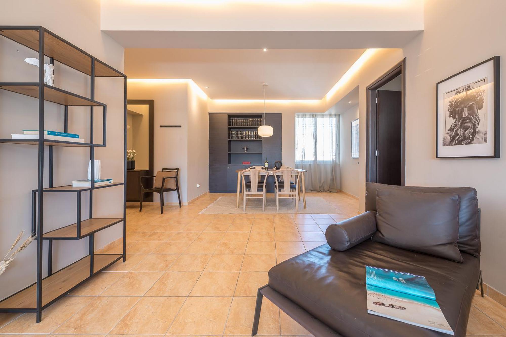 Apartment Artistic 2bdr Flat W Terrace & View In Centre Athens