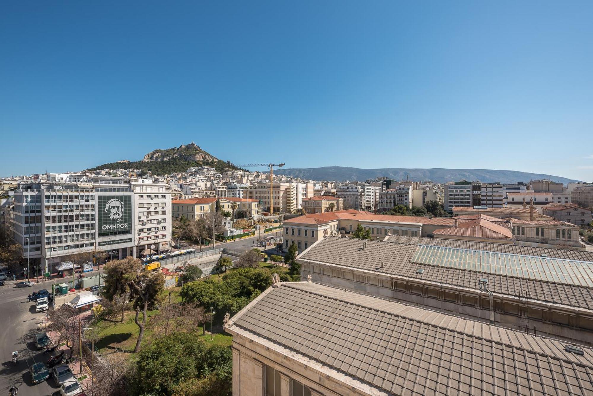 Apartment Artistic 2bdr Flat W Terrace & View In Centre Athens